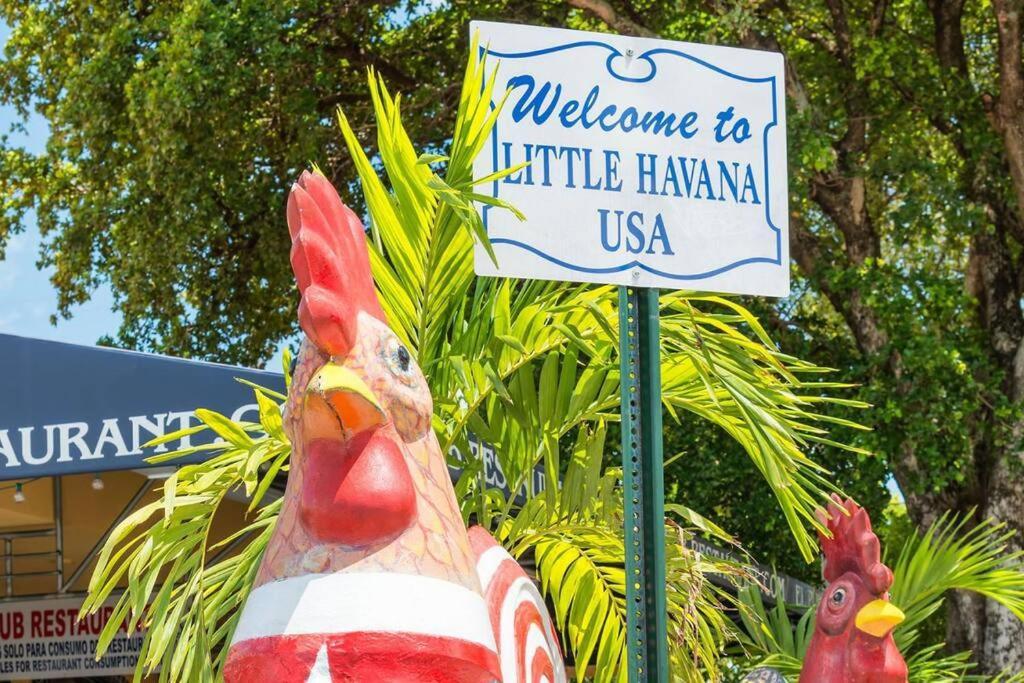 New! Havana Nights Villa ! Walk To Calle Ocho! Miami Luaran gambar